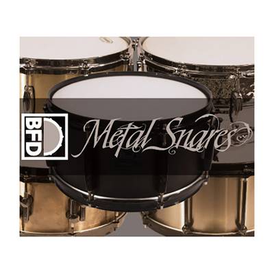 BFD Metal Snares[ BFD3 Expansion Pack] BFD3専用 拡張音源 [メール納品 代引き不可]