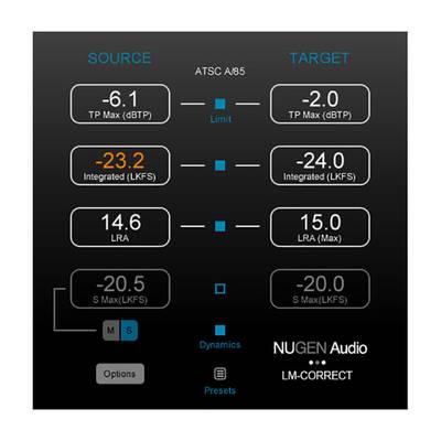 NUGEN Audio LM-Correct 2 ニュージェン・オーディオ [メール納品 代引き不可]