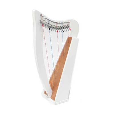 GINZA JUJIYA Chris Harp パッションホワイト 15弦レバーハープ 【ギンザジュウジヤ】