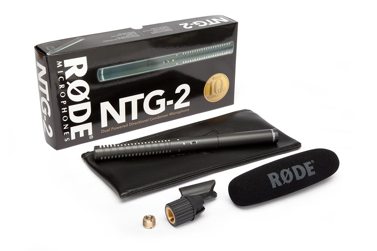 RODE NTG2 コンテンザーマイクよろしくお願いいたします