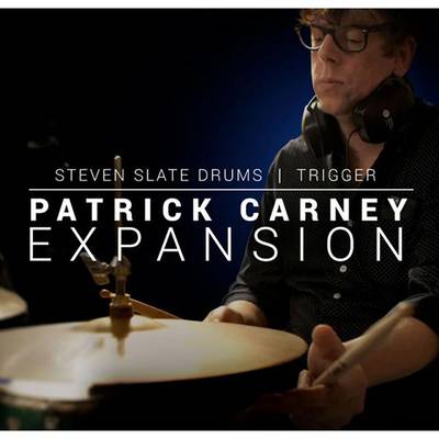 [特価 2023/12/26迄] Steven Slate Audio Patrick Carney EXPANSION for SSD5 & Trigger2 ドラム拡張音源 SSD5 & TRIGGER2用 スティーヴンスレートオーデ [メール納品 代引き不可]
