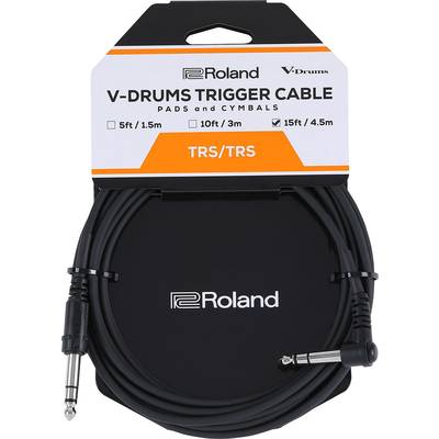Roland PCS-15-TRA V-Drums トリガーケーブル 4.5m 電子ドラムパッド用 ローランド PCS15TRA