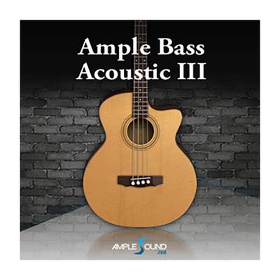 AMPLE SOUND AMPLE BASS ACOUSTIC III アンプル・サウンド A6845[メール納品 代引き不可]