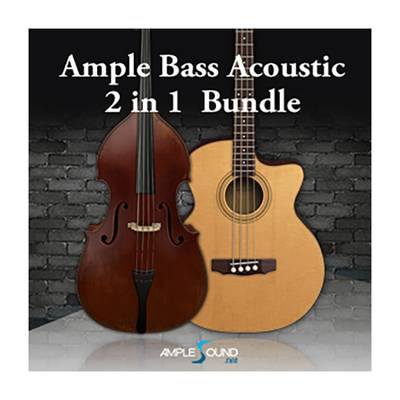 AMPLE SOUND AMPLE BASS ACOUSTIC 2 IN 1 BUNDLE アンプル・サウンド A6869[メール納品 代引き不可]