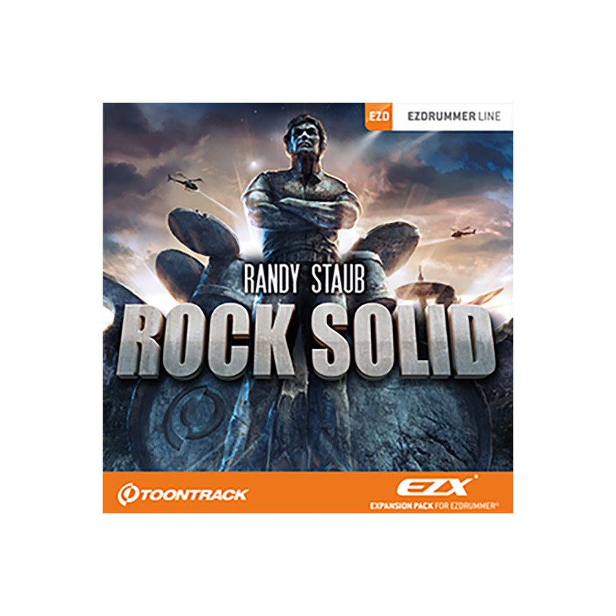 TOONTRACK EZX - ROCK SOLID トゥーントラック [メール納品 代引き不可