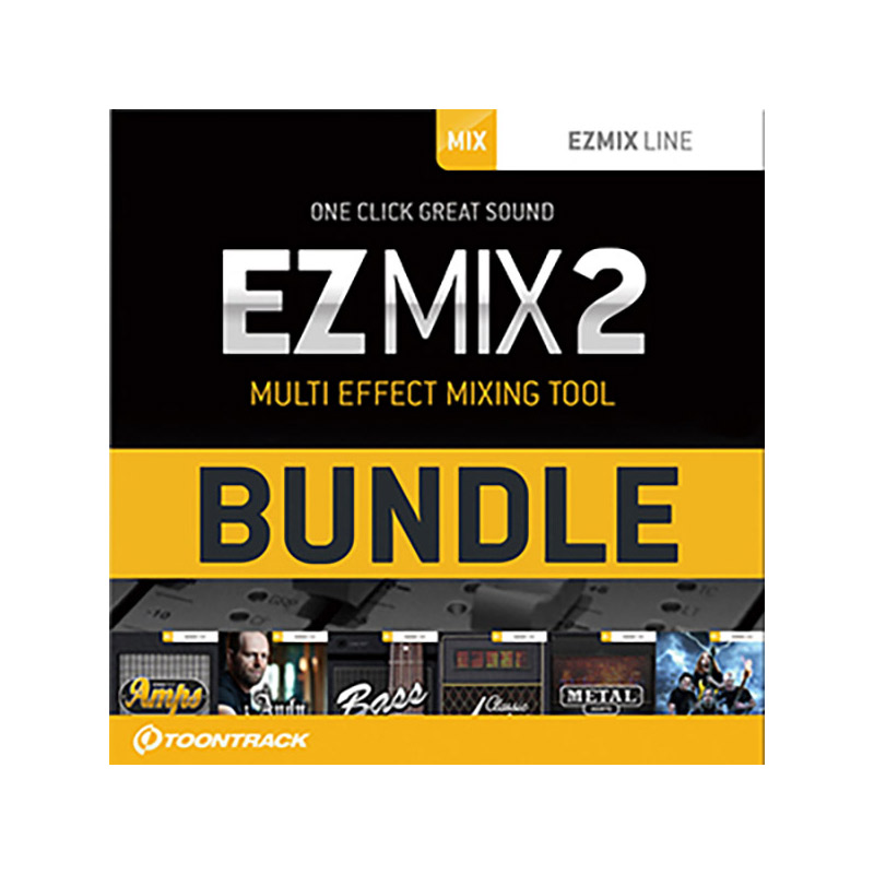 TOONTRACK EZMIX2 BUNDLE - ROCK&METAL GUITAR 【トゥーントラック】[メール納品 代引き不可]