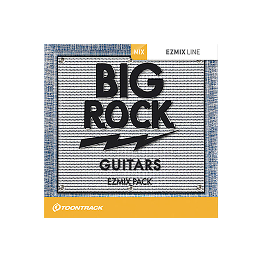 TOONTRACK EZMIX2 PACK - BIG ROCK GUITARS 【トゥーントラック】[メール納品 代引き不可]
