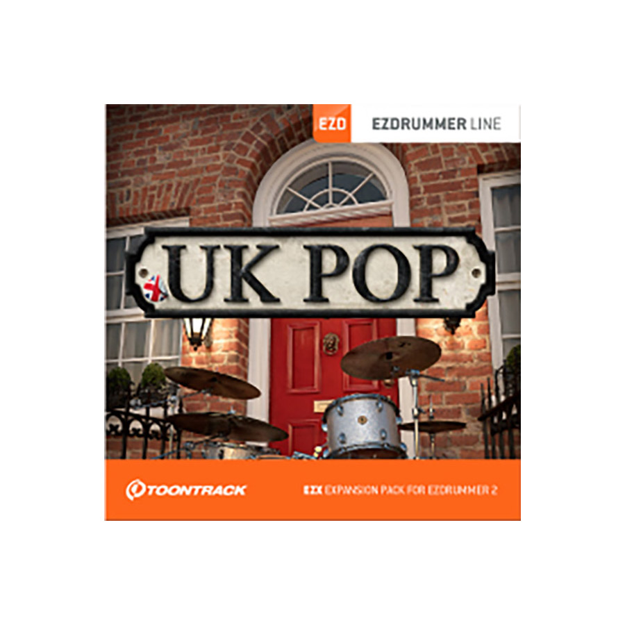 TOONTRACK トゥーントラック EZX - UK POP [メール納品 代引き不可