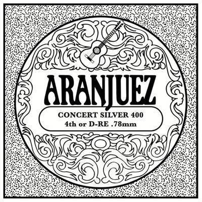 ARANJUEZ Concert Silver 404 クラシックギター弦 バラ弦 4弦 アランフェス 
