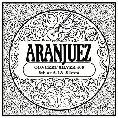 ARANJUEZ Concert Silver 405 クラシックギター弦 バラ弦 5弦 アランフェス 