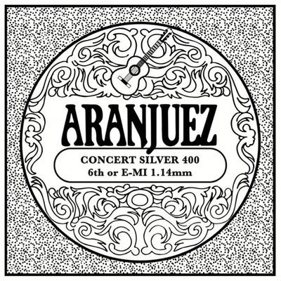 ARANJUEZ Concert Silver 406 クラシックギター弦 バラ弦 6弦 アランフェス 