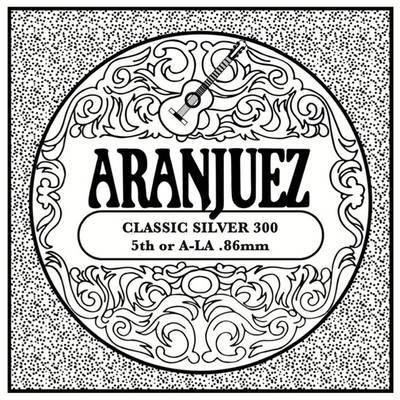 ARANJUEZ Classic Silver 305 クラシックギター弦 バラ弦 5弦 アランフェス 