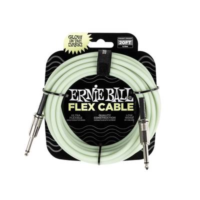 ERNiE BALL PO6437 20ft Glow-In-The-Dark フレックスケーブル 約6m アーニーボール | 島村楽器オンラインストア