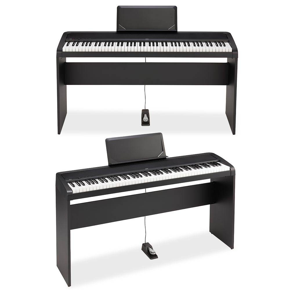 KORG B2N BK ブラック 専用スタンドセット 電子ピアノ 88鍵盤 コルグ