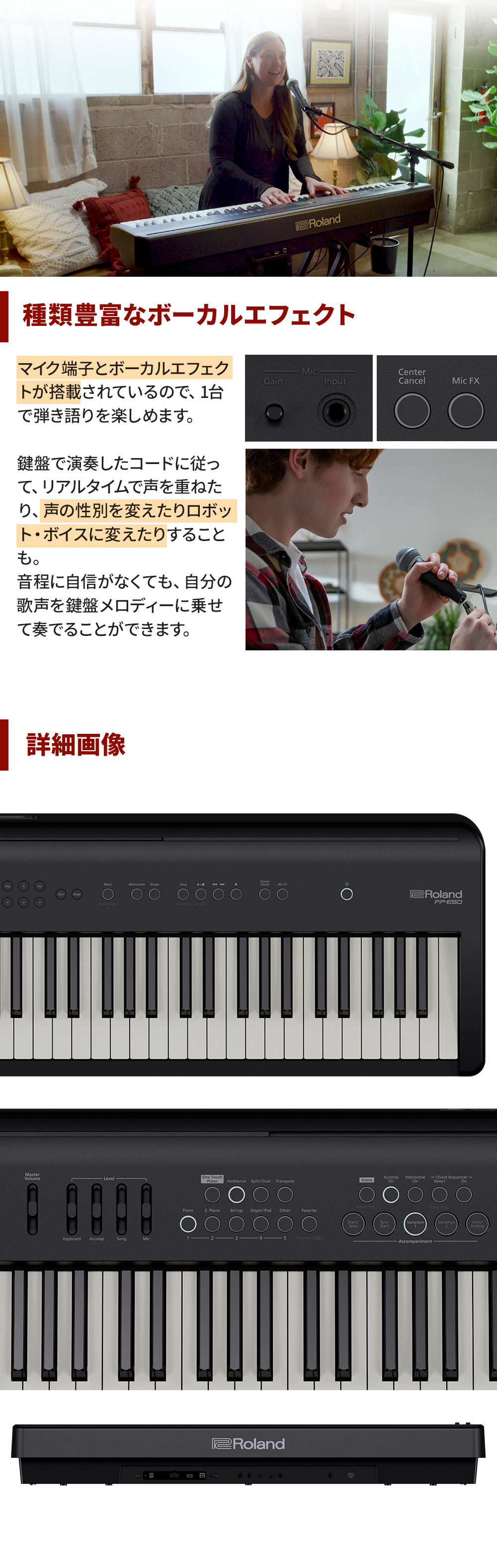 K☆827 Roland 電子ピアノ FP-5