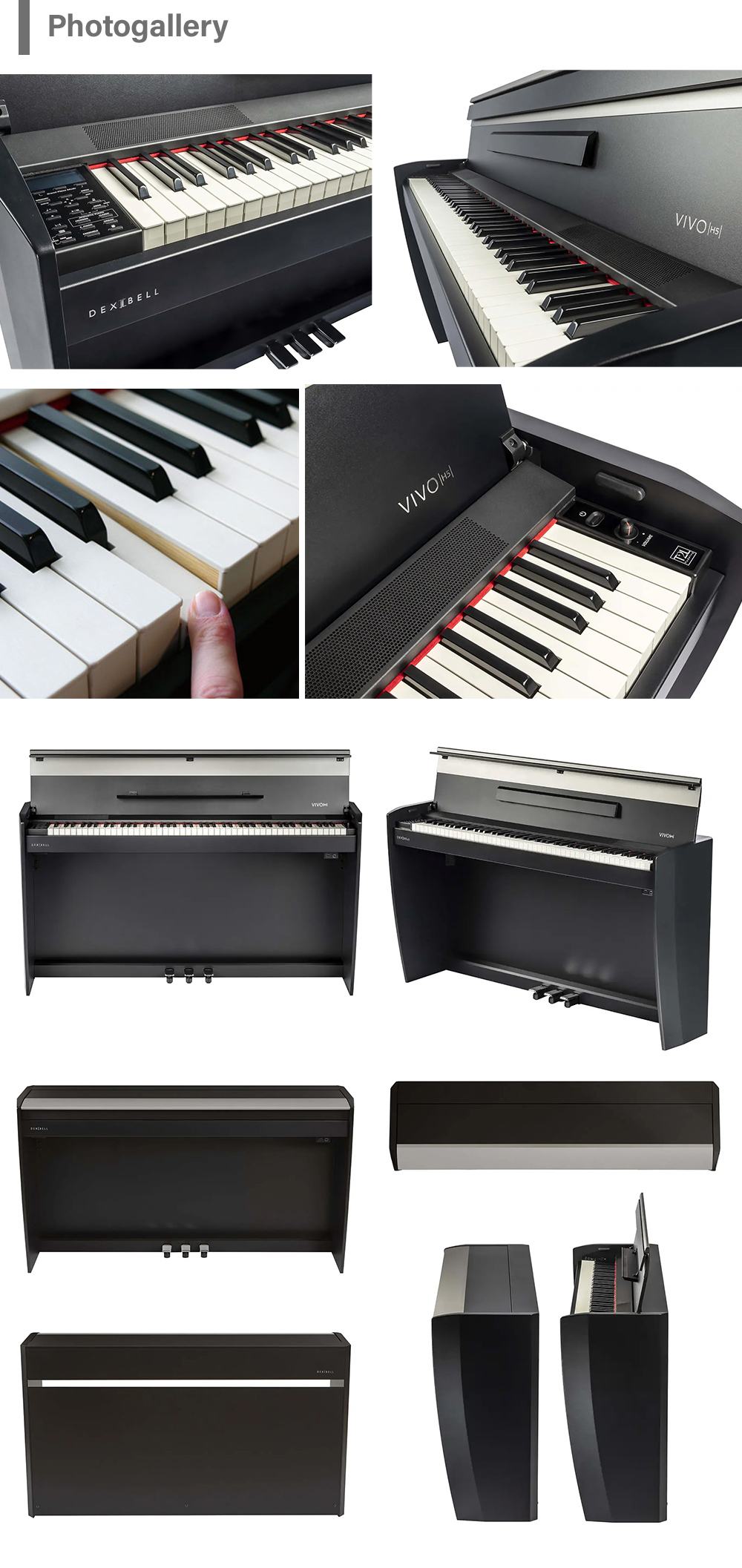 DEXIBELL VIVO H5 BK 電子ピアノ 88鍵盤 ホームデジタルピアノ 【デキシーベル ブラック 黒】【配送設置無料・代引不可】  島村楽器オンラインストア