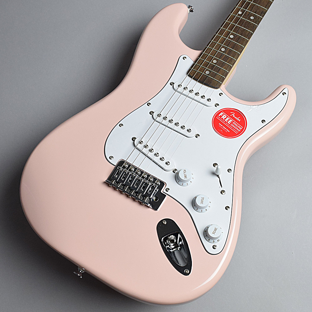 Squier By Fender Fsr Affinity Stratocaster Shell Pink エレキギター スクワイヤー スクワイア アフィニティーストラトキャスター ピンク アウトレット 島村楽器オンラインストア