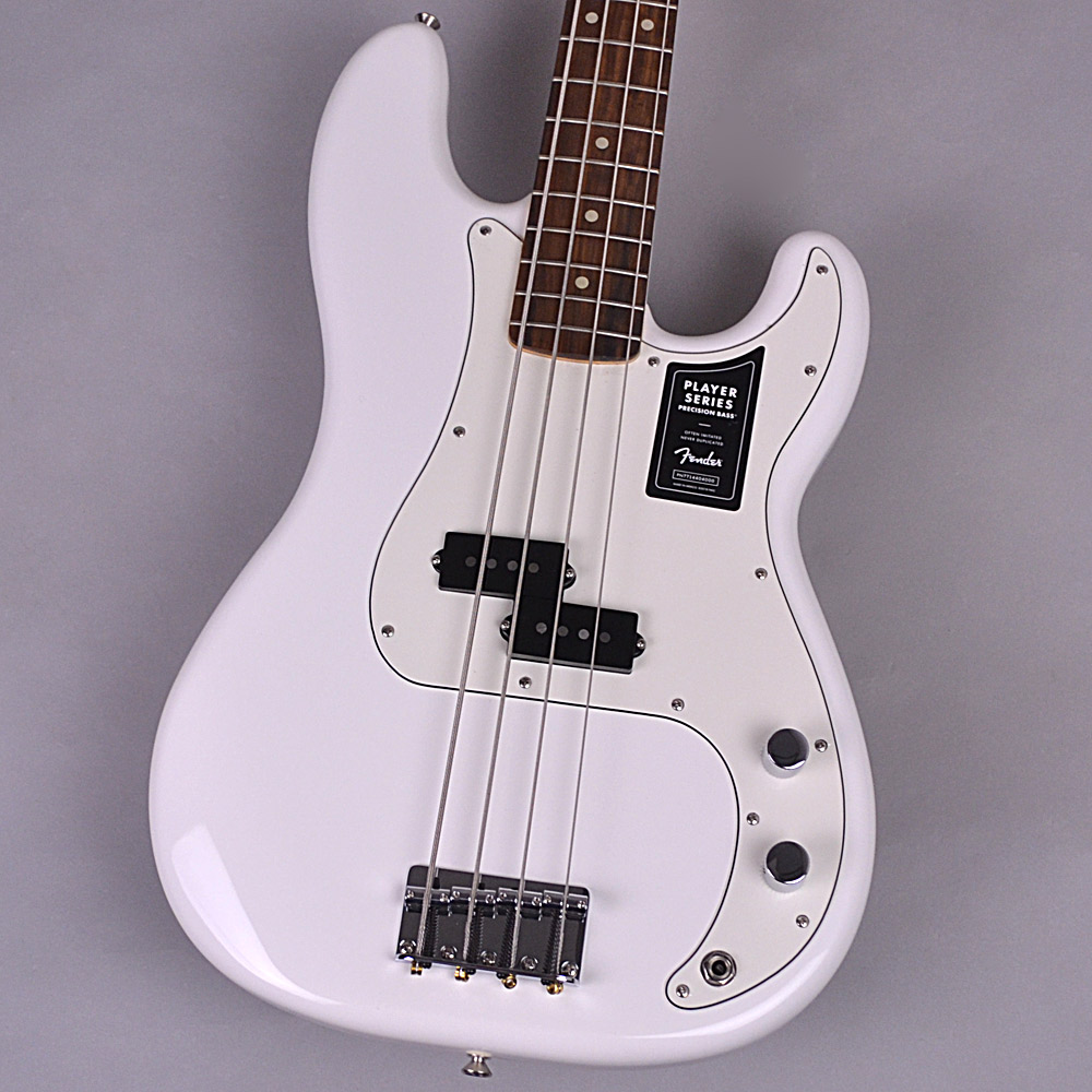 Fender Player Precision Bass Polar White ベース フェンダー プレイヤープレシジョンベース 白 未展示品 専任担当者による調整済み 島村楽器オンラインストア