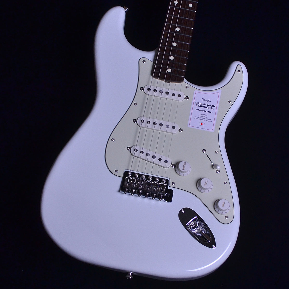 Fender Made In Japan Traditional 60s Stratocaster Olympic White 【フェンダー