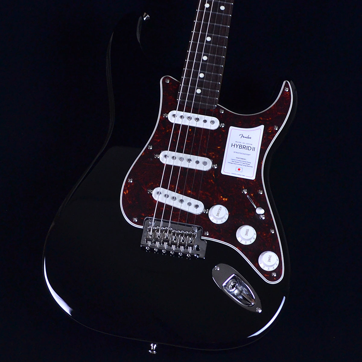 Fender Made In Japan Hybrid II Stratocaster Black エレキギター 【フェンダー ジャパン