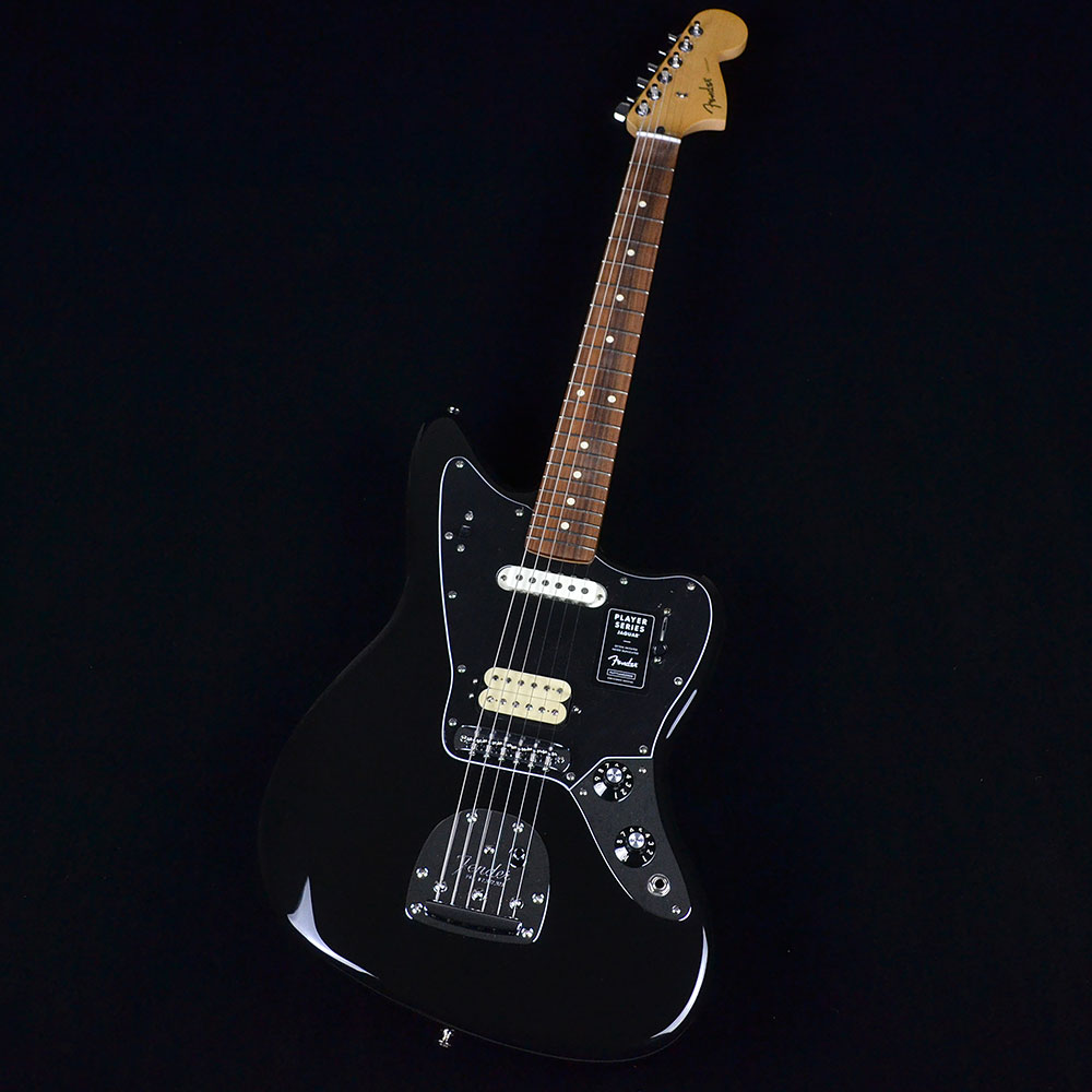 Fender PLAYER JAGUAR Black エレキギター 【フェンダー プレイヤージャガー ブラック】【未展示品・専任担当者による