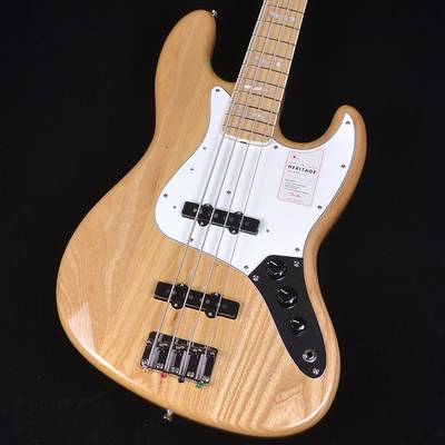 Fender Made In Japan Heritage 70s Jazz Bass natural エレキベース 【フェンダー ジャパン ヘリテイジ ジャズベース】【未展示品・専任担当者による調整済み】 【ミ･ナーラ奈良店】