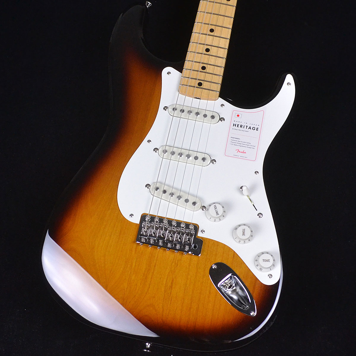Fender Made In Japan Heritage 50s Stratocaster 2color Sunburst エレキギター 【フェンダー  ジャパン ヘリテイジ ストラトキャスター】【未展示品・専任担当者による調整済み】 【ミ・ナーラ奈良店】 - 島村楽器オンラインストア