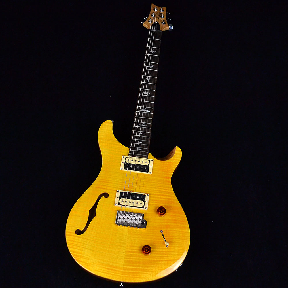 PRS SE Custom22 Semi-Hollow Santana Yellow エレキギター 【ポール 