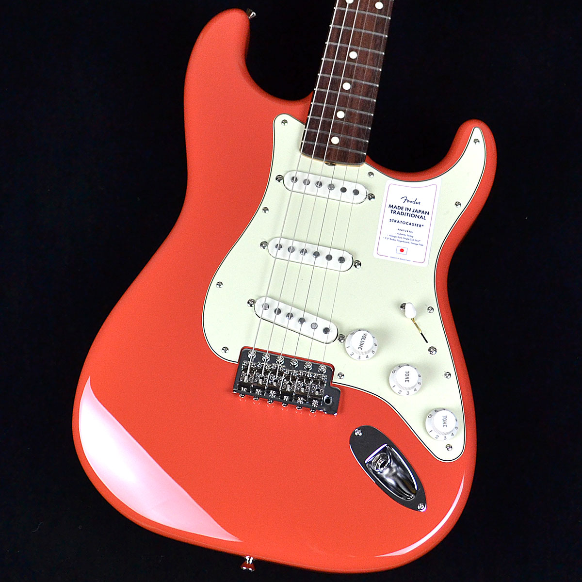 Fender Made In Japan Traditional 60s Stratocaster Fiesta red ...