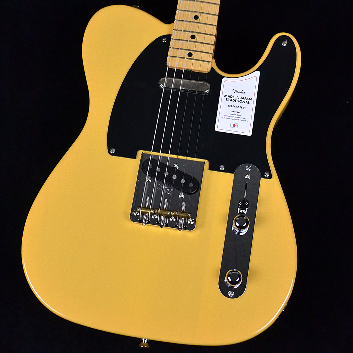 Fender Made In Japan Traditional 50s Telecaster Butterscotch Blonde エレキギター 【フェンダー  ジャパントラディショナル テレキャスター】【未展示品・専任担当者による調整済み】 【ミ・ナーラ奈良店】 - 島村楽器オンラインストア