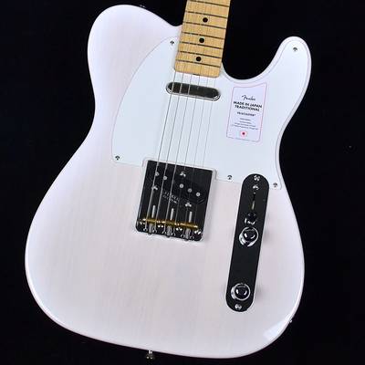 Fender Made In Japan Traditional 50s Telecaster White Blonde エレキギター 【フェンダー ジャパントラディショナル テレキャスター】【未展示品・専任担当者による調整済み】 【ミ･ナーラ奈良店】