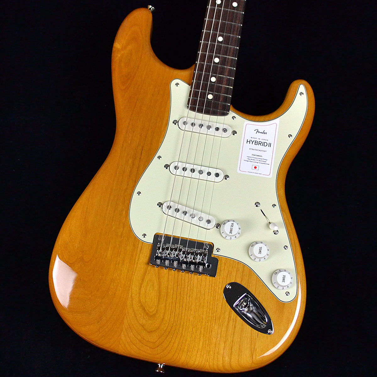 Fender Made In Japan Hybrid II Stratocaster Vintage Natural エレキ ...