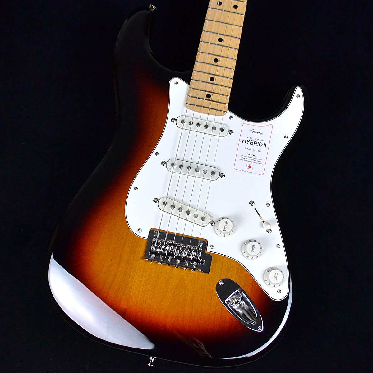 Fender Made In Japan Hybrid II Stratocaster 3-Color Sunburst 