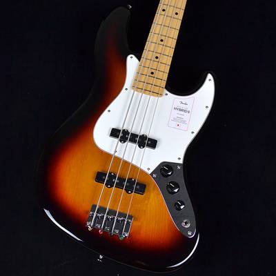 Fender Made In Japan Hybrid II Jazz Bass 3-Color Sunburst ベース 【フェンダー ジャパン ハイブリッド2 ジャズベース サンバースト】【未展示品・専任担当者による調整済み】 【ミ･ナーラ奈良店】