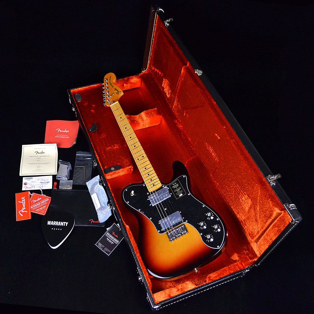 Fender American Vintage II 1975 Telecaster Deluxe 3-color Sunburst
