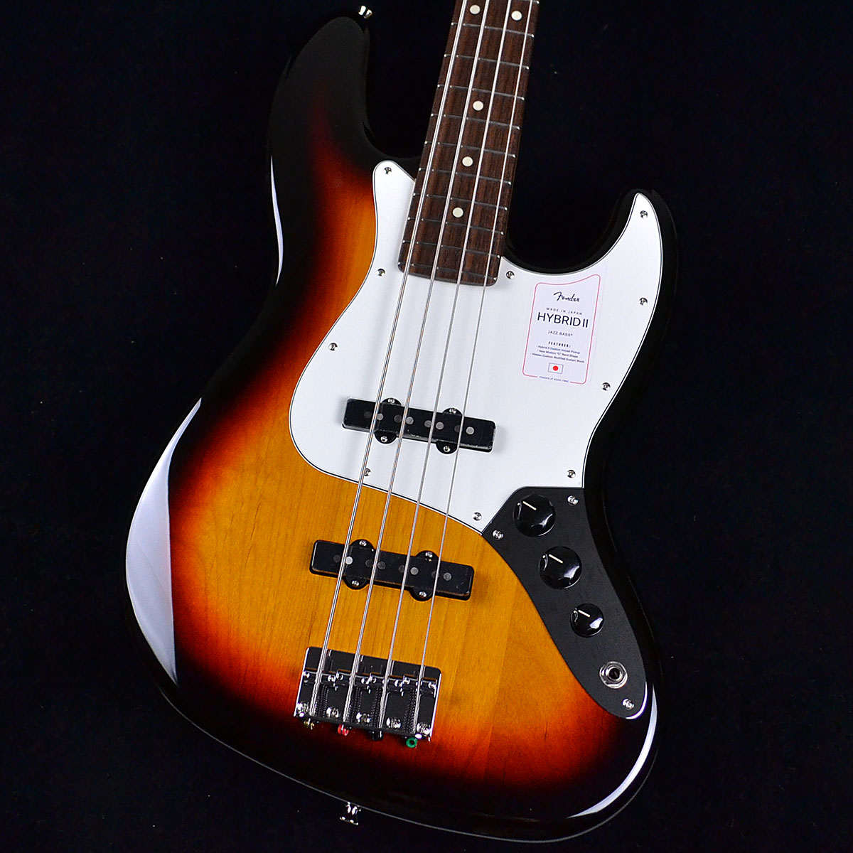 Fender Made In Japan Hybrid II Jazz Bass 3-color Sunburst エレキ