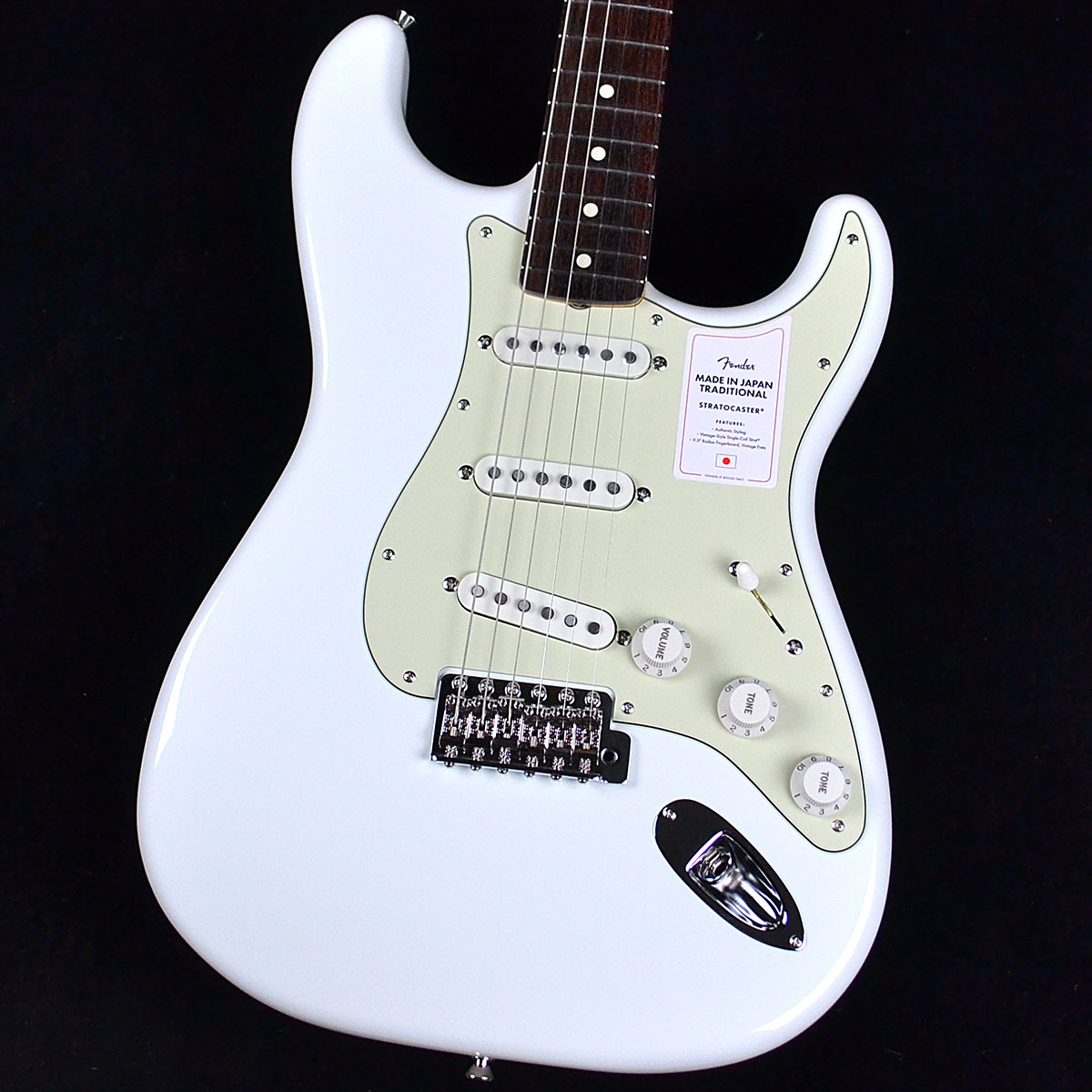 Fender Made In Japan Traditional 60s Stratocaster Olympic White