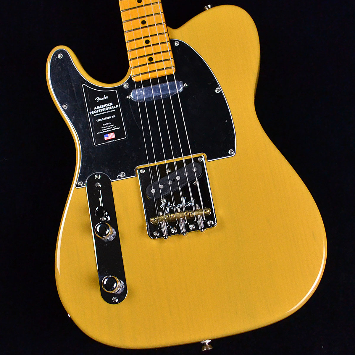 Fender American Professional II Telecaster Left-Hand Butterscotch