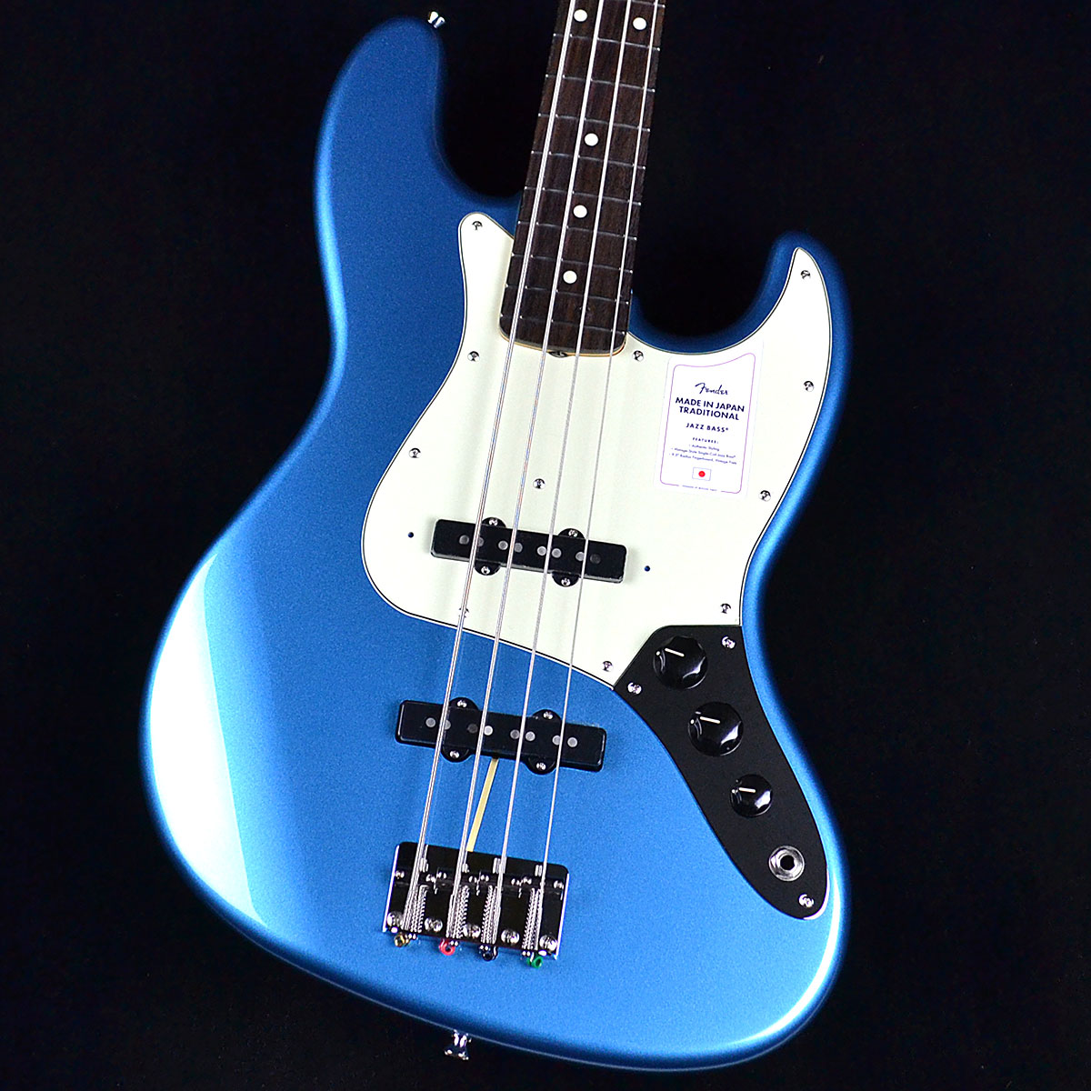 Fender　ジャパントラディショナル　ベース　Jazz　ジャズベース　Japan　Bass　Made　60s　フェンダー　In　【未展示品・専任担当者による調整済み】【ミ・ナーラ奈良店】-　Traditional　Black