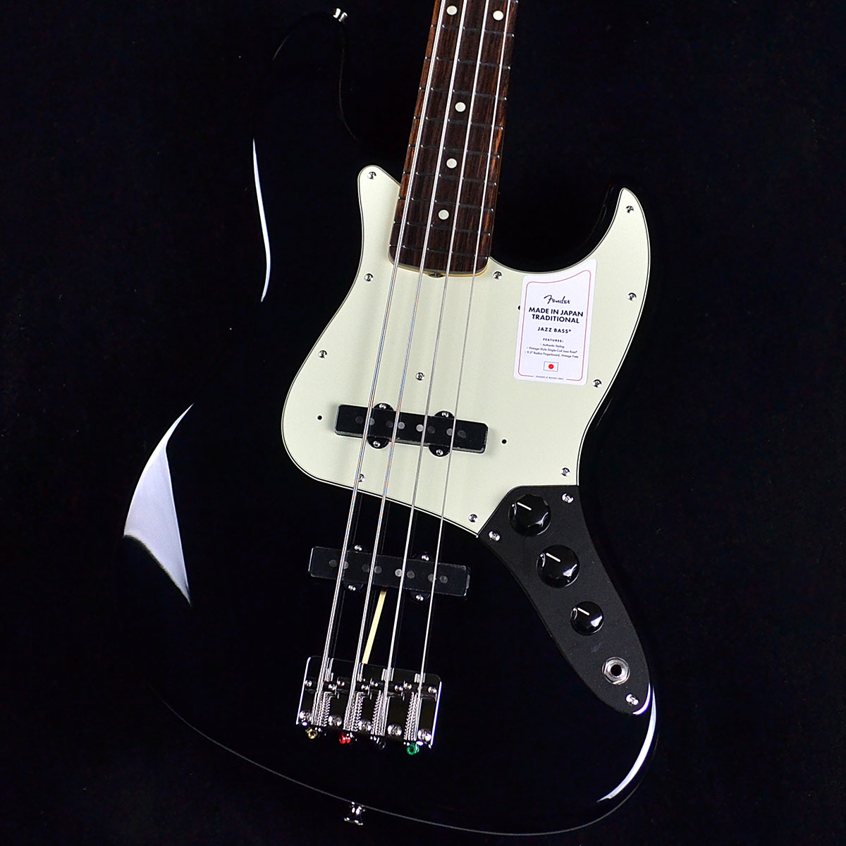 Fender Made In Japan Traditional 60s Jazz Bass Black ベース ...
