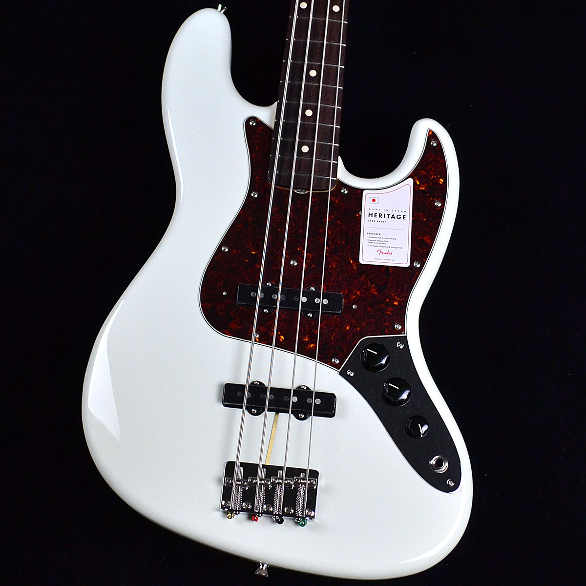 Fender Made In Japan Heritage 60s Jazz Bass Olympic White ジャズ