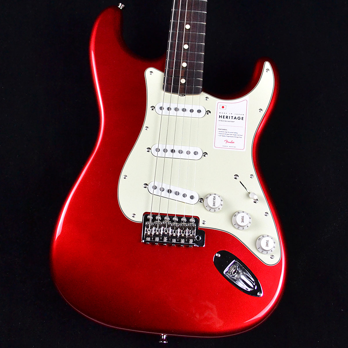 Fender Made In Japan Heritage 60s Stratocaster Candy Apple Red ...