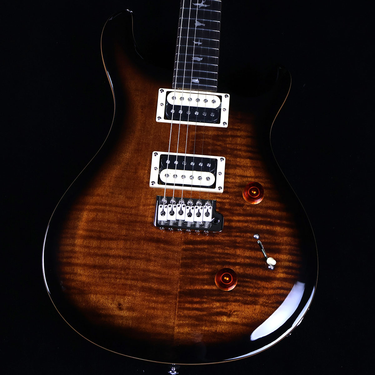 PRS SE Custom24 Black Gold Burst エレキギター ポールリードスミス