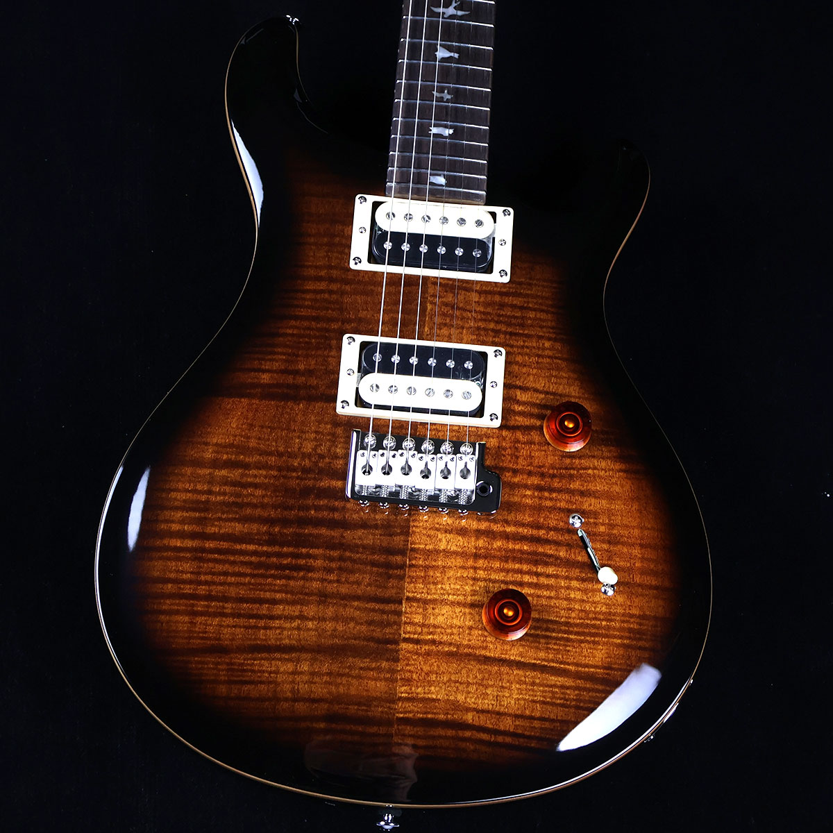 PRS SE Custom24 Black Gold Burst エレキギター 【ポールリードスミス