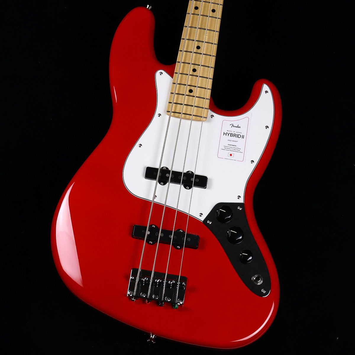 Fender Made In Japan Hybrid II Jazz Bass Modena Red ベース