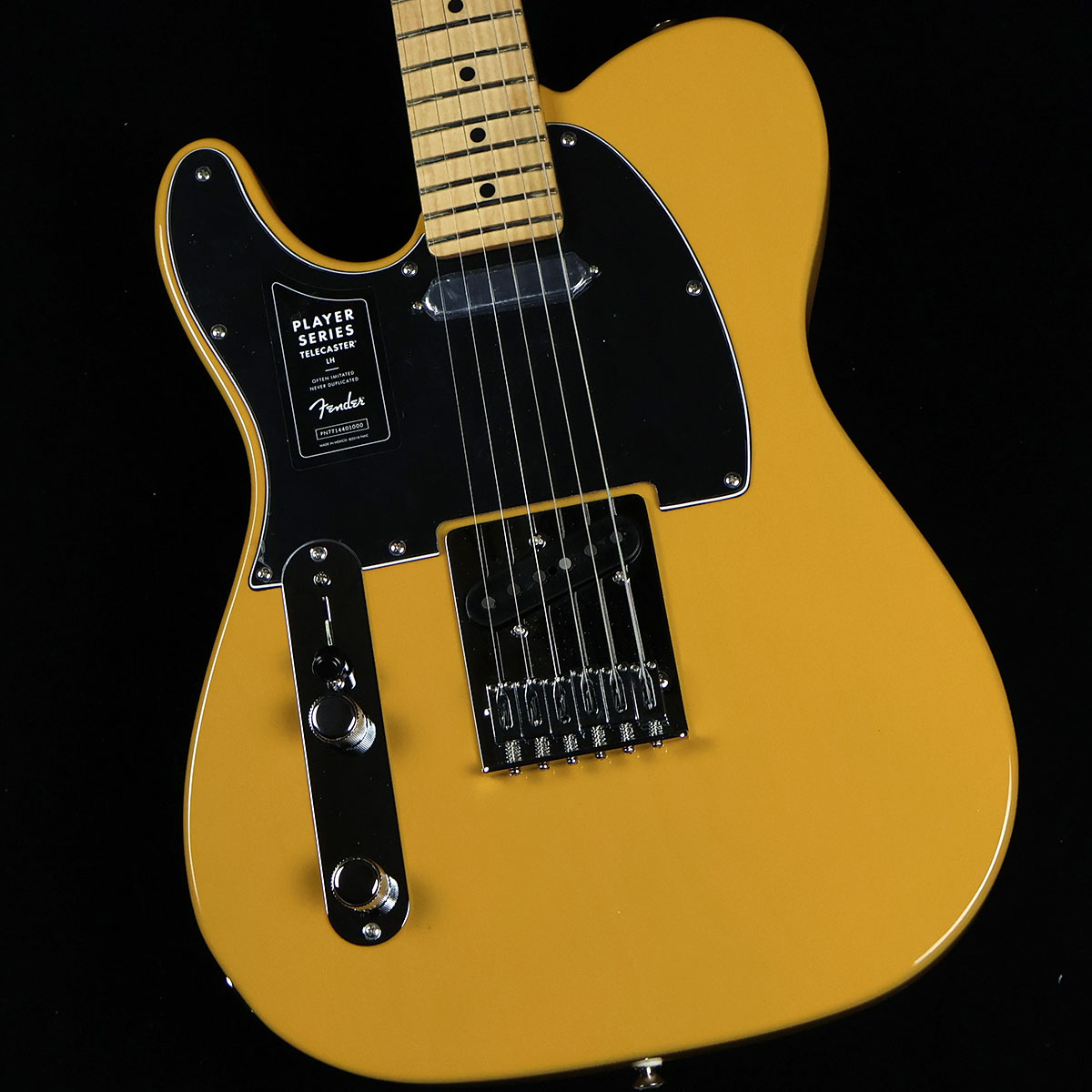 Fender Player Telecaster Left-Handed Butterscotch Blonde 左用
