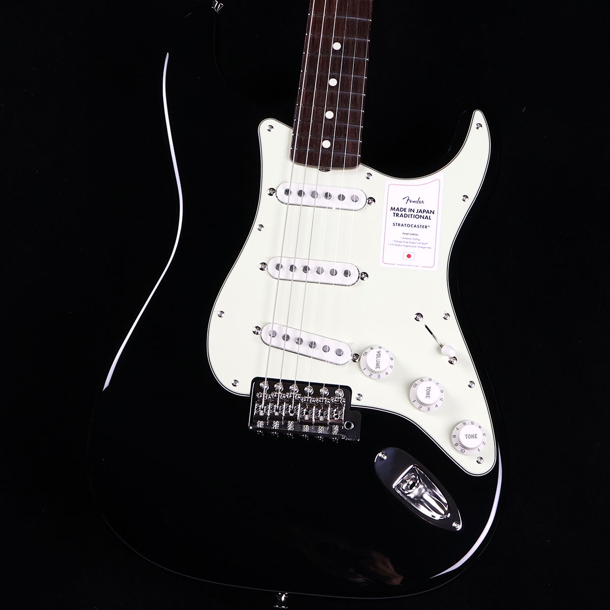 Fender Japan ストラトキャスター エレキギター 黒 ブラック - エレキ 