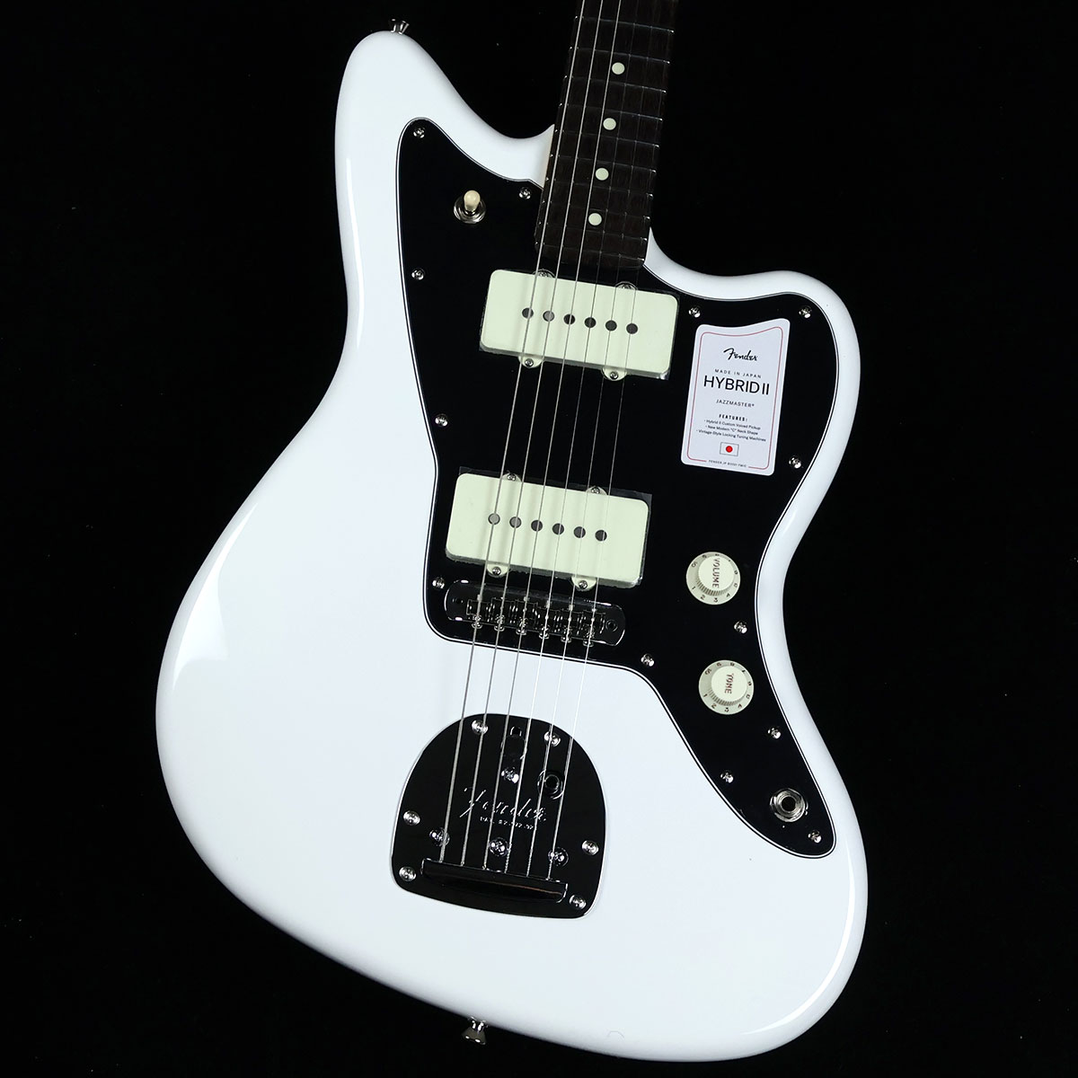 Fender フェンダー Made In Japan Hybrid II Jazzmaster Arctic White エレキギター ジャパン ハイブリッド2 ジャズマスター ホワイト【