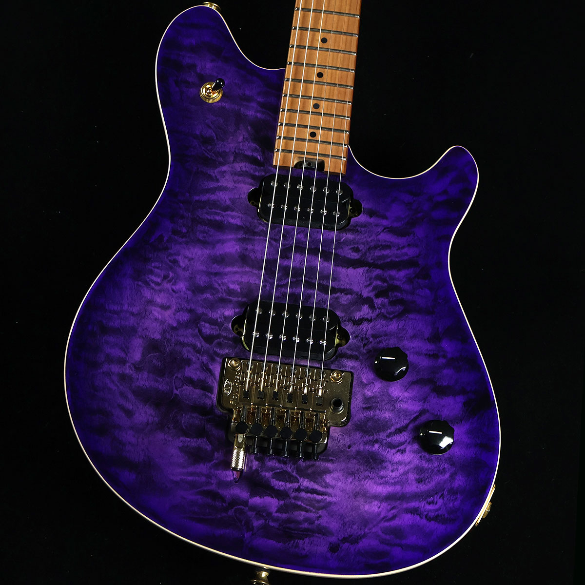 EVH Wolfgang Special QM Purple Burst エレキギター ヴァンヘイレン