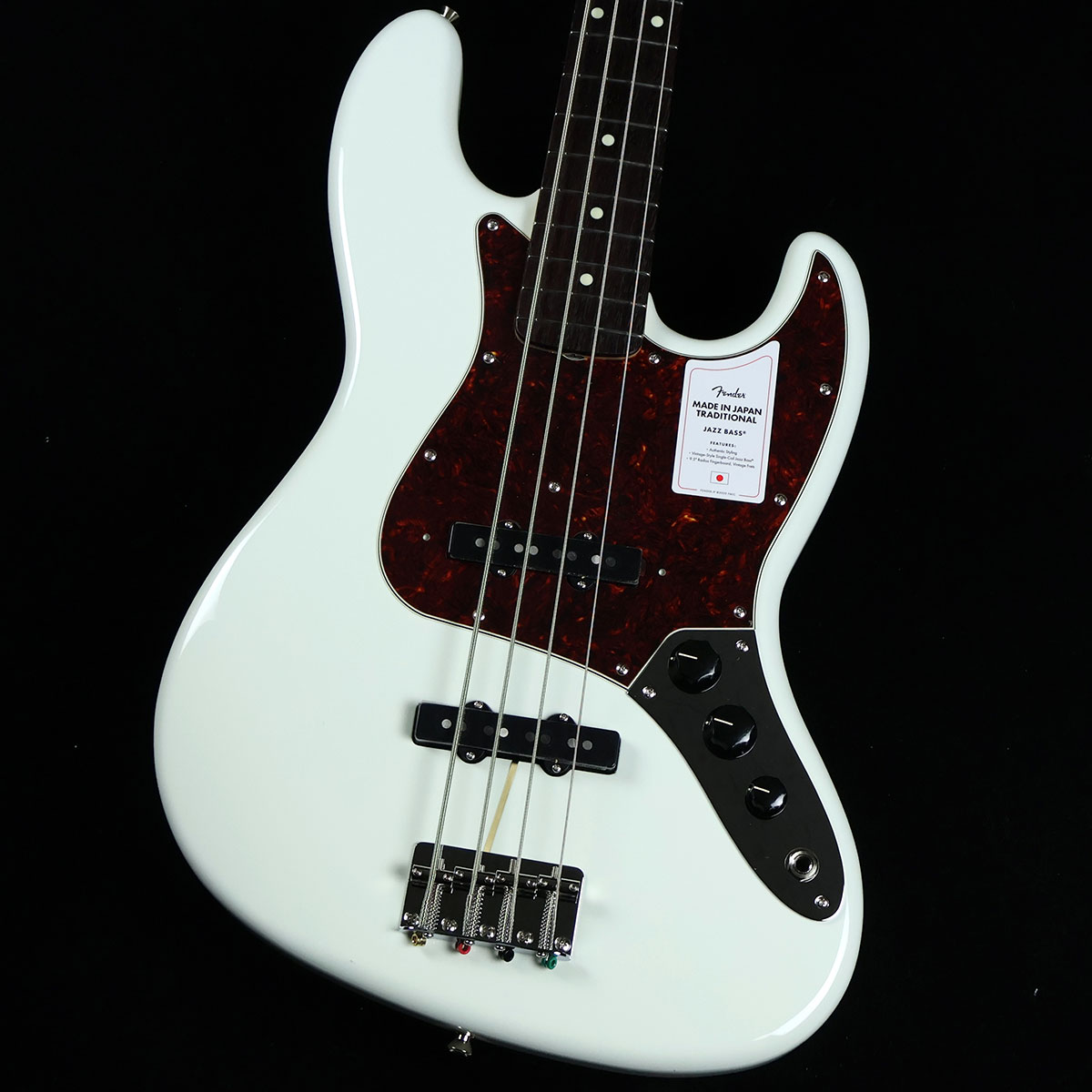 Fender Made In Japan Traditional 60s Jazz Bass Olympic White 